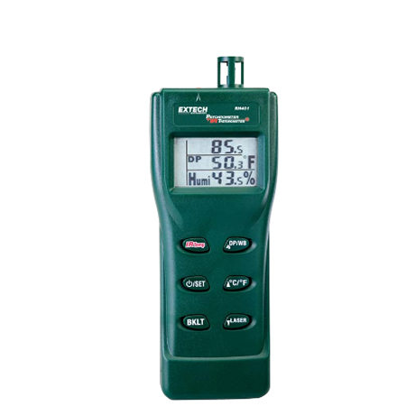 มิเตอร์วัดอุณหภูมิ และ ความชื้น Thermometer And Humidity Meter รุ่น RH405